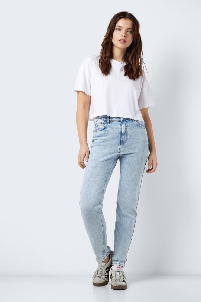 NMMONI HW ST ANK JEANS AZ359LB NEW 27029555 LIGHT BLUE DENIM